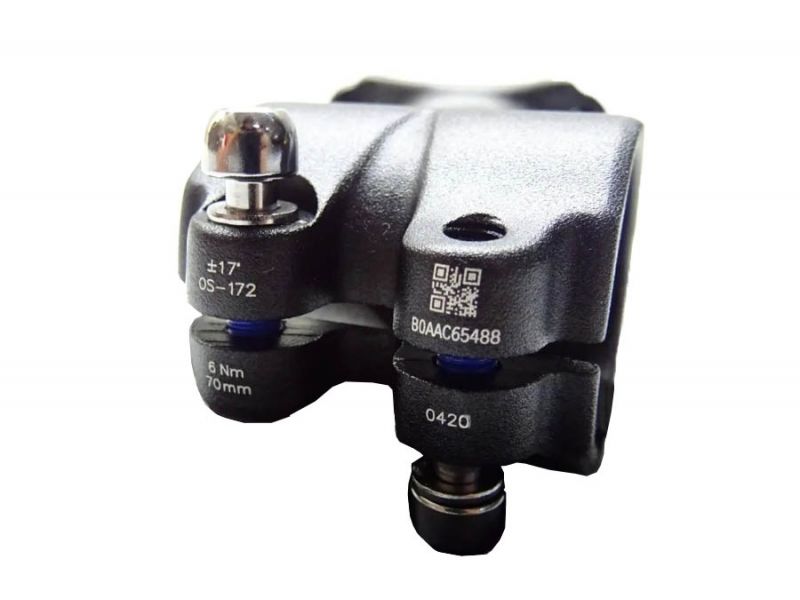 Potence FSA V-Drive Aluminium +/-17° Noir — vue arrière