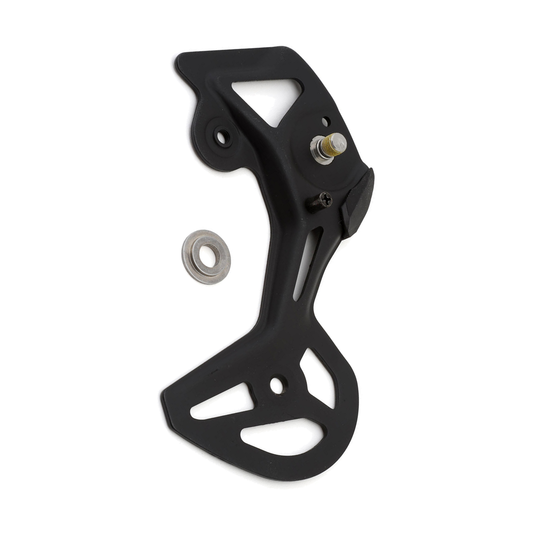 Chape de Dérailleur Arrière Externe SHIMANO GS RD-M8100RX822 — pièce sur fond blanc