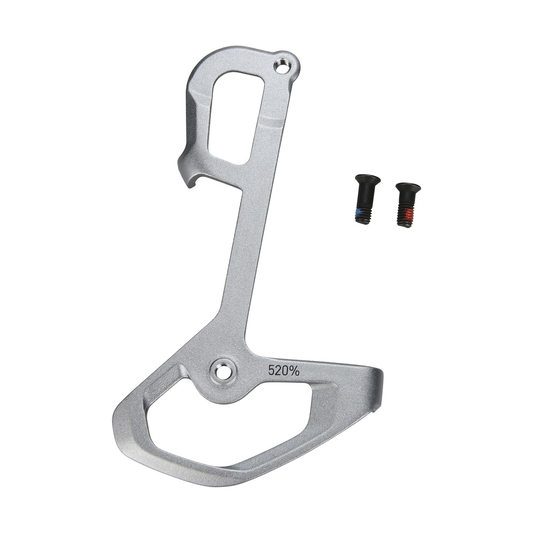 Chape Interne et Visserie de Dérailleur Arrière SRAM XX1/X01 Eagle (52T) Polar — pièce sur fond blanc