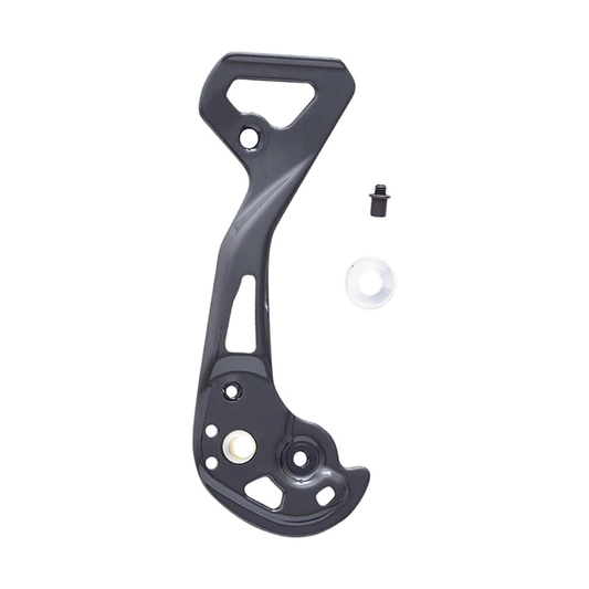Chape de Dérailleur Arrière  Externe Longue SHIMANO XTR M9000 SGS — pièce sur fond blanc