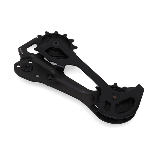 Chape et Galets de Dérailleur Arrière 12V SHIMANO XTR RD-M9250 SGS — pièce sur fond blanc