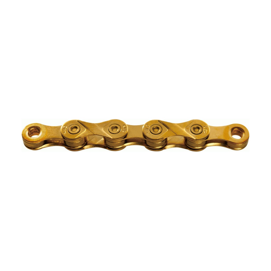 Chaîne 9V KMC X9L Ti-N Or — photo produit sur fond blanc