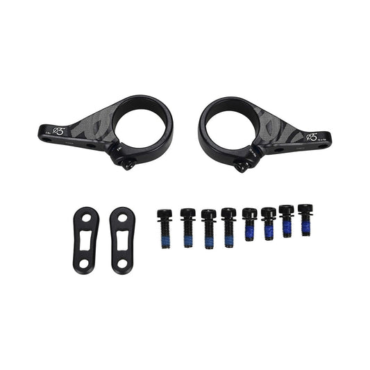Potence RACE FACE CHESTER Direct Mount Noir — vue principale sur fond blanc