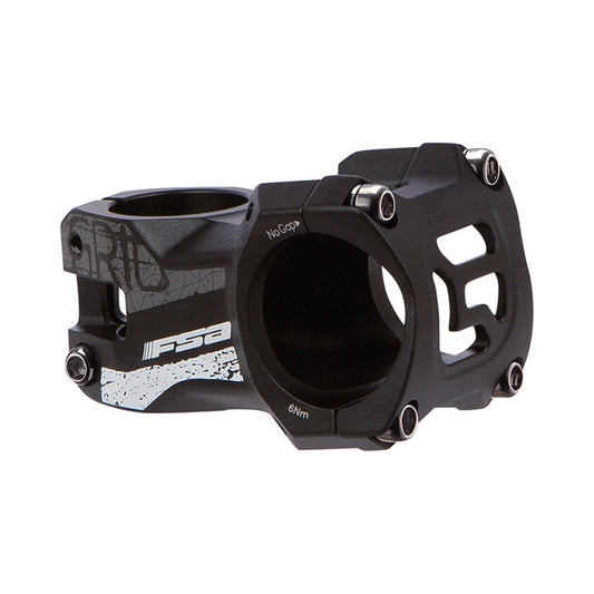 Potence FSA GRID Aluminium 6° 1"1/2 Ø35mm Noir — vue principale sur fond blanc