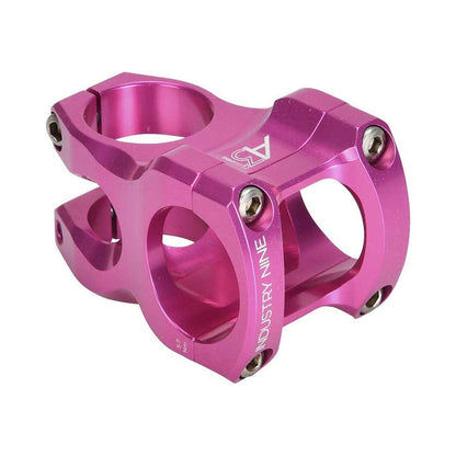 Potence INDUSTRY NINE A318 Rose — vue principale sur fond blanc