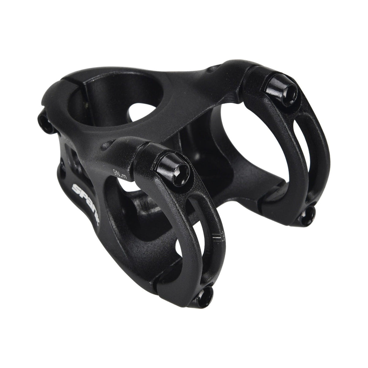 Potence SPANK SPLIT 35 Noir — vue principale sur fond blanc