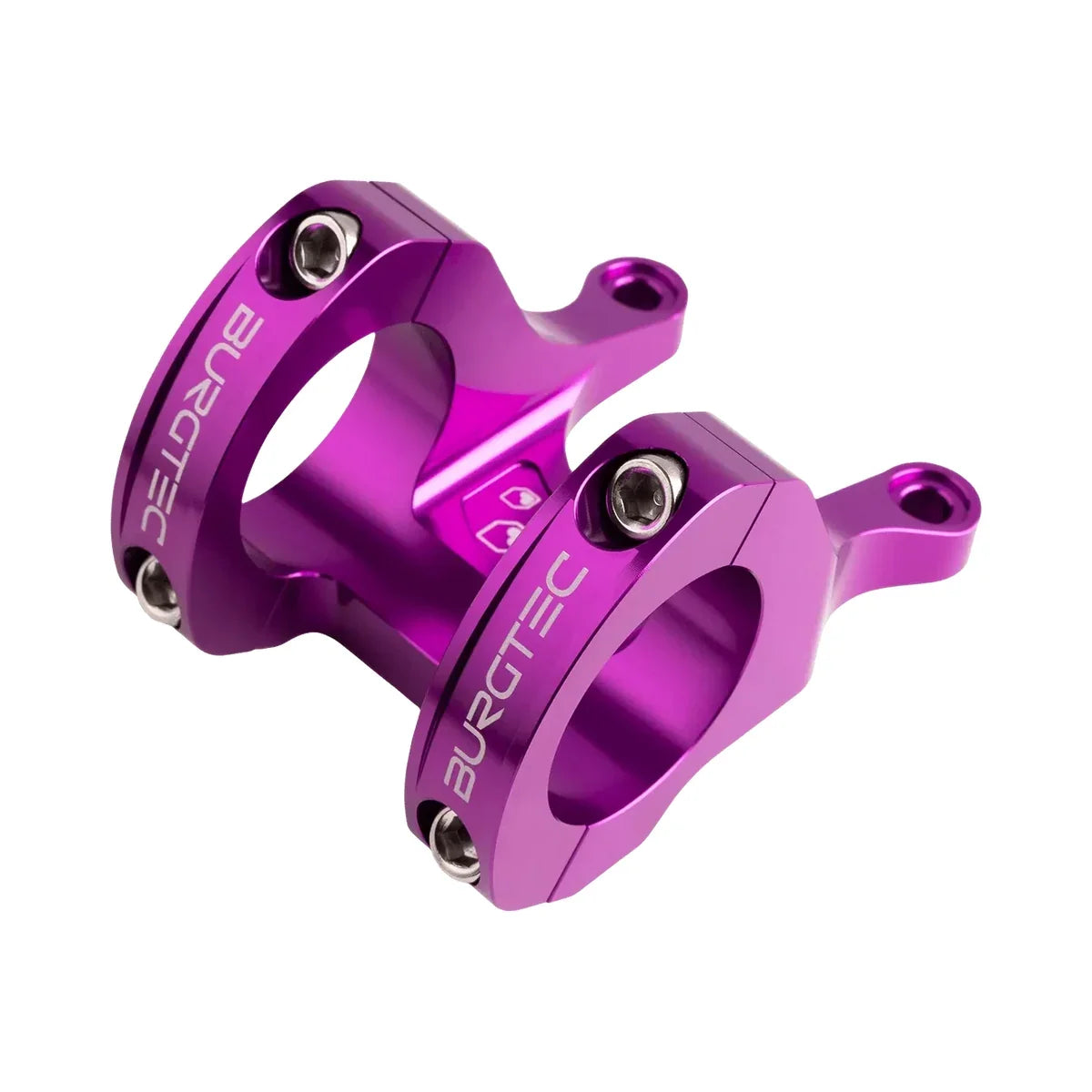 Potence BURGTEC Direct Mount MK3 Violet — vue principale sur fond blanc