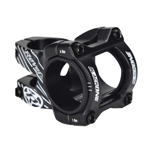 Potence REVERSE COMPONENTS BLACK ONE D-2 Noir/Blanc — vue principale sur fond blanc