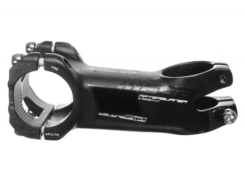 Potence FSA AFTERBURNER Aluminium -12° Noir — vue de profil gauche