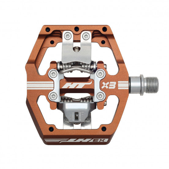 Pedały HT COMPONENTS X3 Bronze