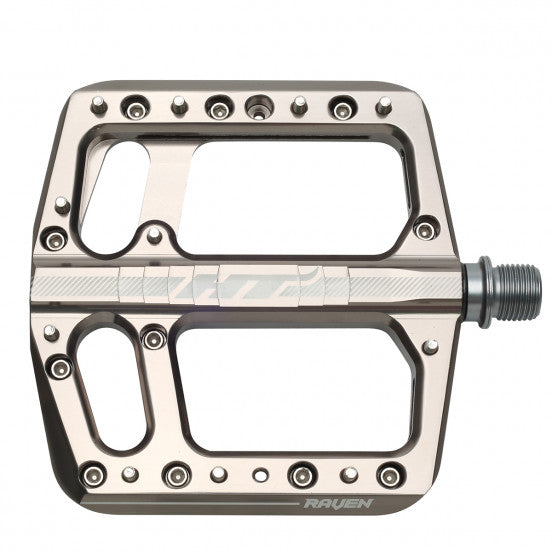 HT COMPONENTS ANS 12 šedé ploché pedály