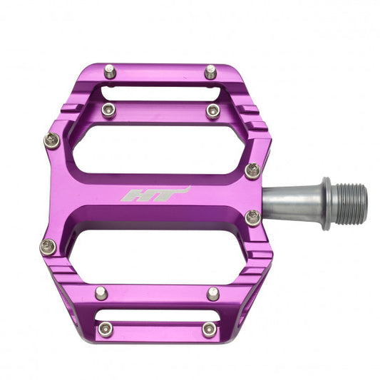 Pédales Plates BMX HT COMPONENTS AR09SX Violet
