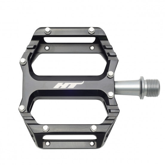HT COMPONENTS AR09 Flat Pedals Svart