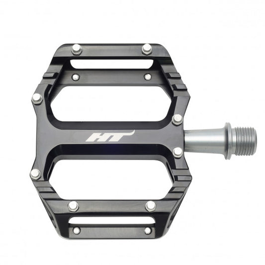 HT COMPONENTS AR09 Flat Pedals Sort