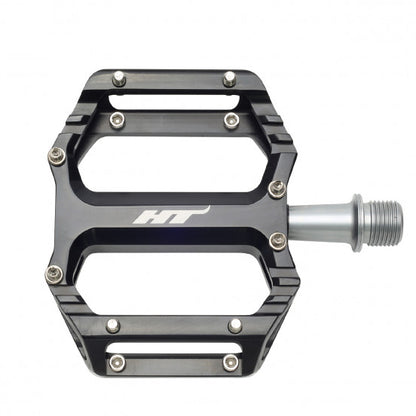 Pédales Plates BMX HT COMPONENTS AR09SX Noir