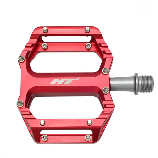 Pédales Plates BMX HT COMPONENTS AR09SX Rouge