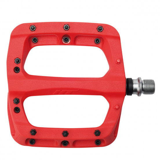 Pédales Plates HT COMPONENTS NANO-P PA03A Rouge