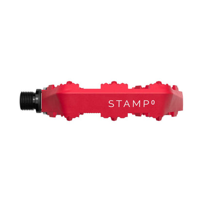 Pédales Plates CRANKBROTHERS STAMP 0 Small Rouge