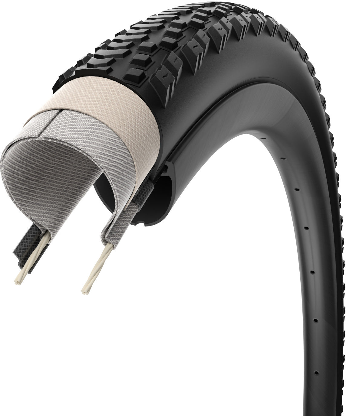 PIRELLI CINTURATO GRAVEL RM Performance 700c Tubeless Ready-dæk, sort