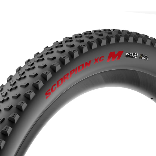 Pneu PIRELLI SCORPION RACE XC M ProWall 29x2.40 Tubeless Ready Souple Noir/Rouge