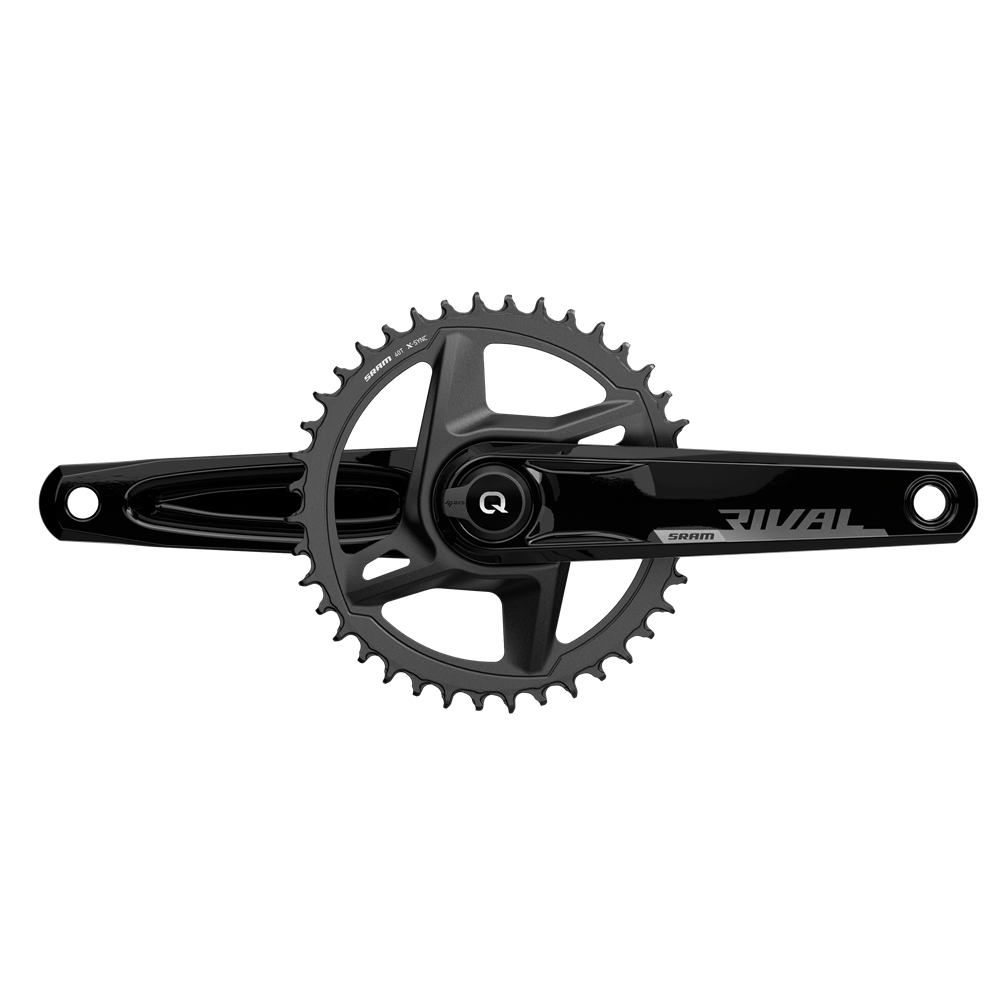 Pédalier Mono 12V Capteur de Puissance SRAM RIVAL 1 AXS QUARQ DUB WIDE