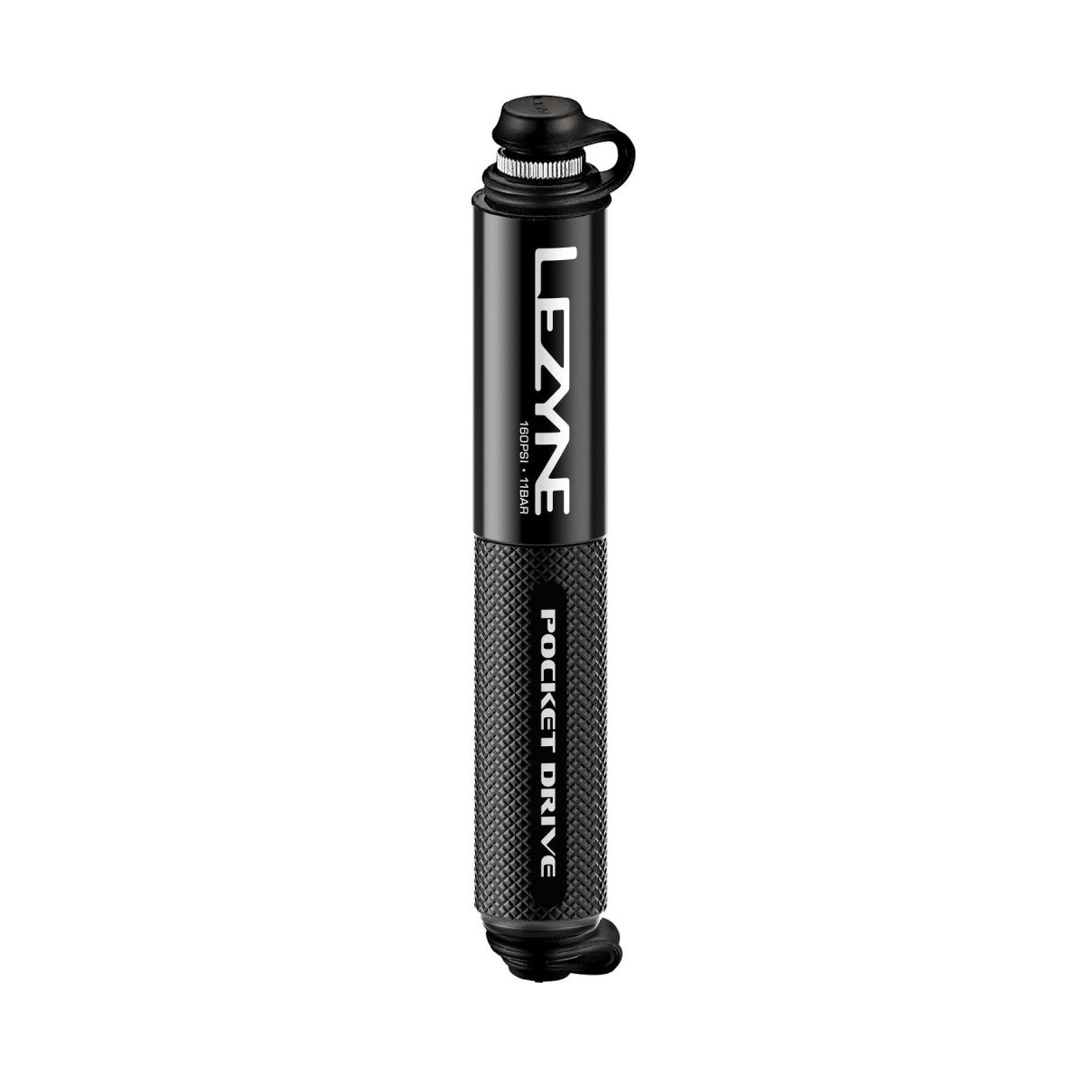 Pompe à Main LEZYNE POCKET DRIVE HP Noir