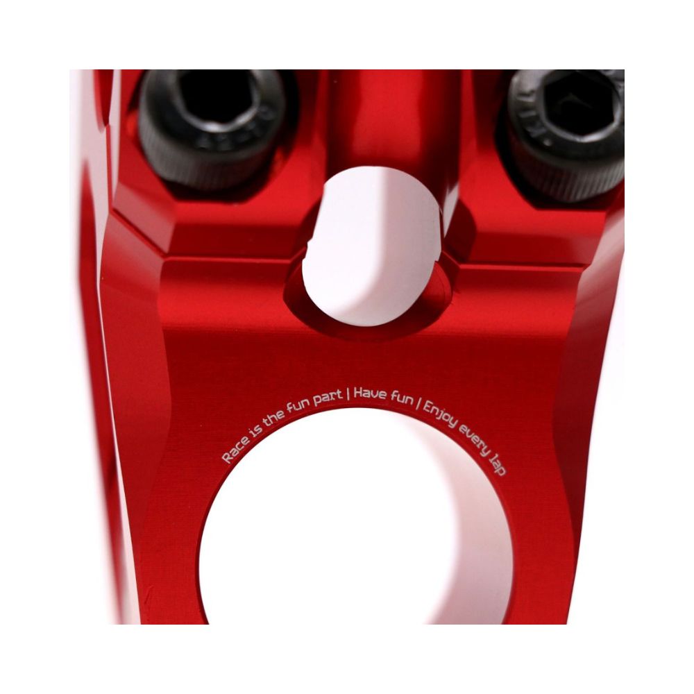 Potence PRIDE CAYMAN V2 Ø22.2mm Rouge