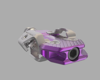 Pédales WOLF TOOTH ALT XC Clipless Violet