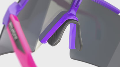 Lunettes RUDY PROJECT SPINSHIELD PRO Bleu Verres IMPACTX™ Photochromique Laser Purple