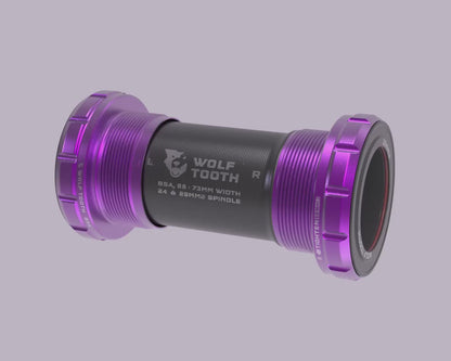 Boitier de Pédalier WOLFTOOTH BSA 30mm Ultraviolet Purple
