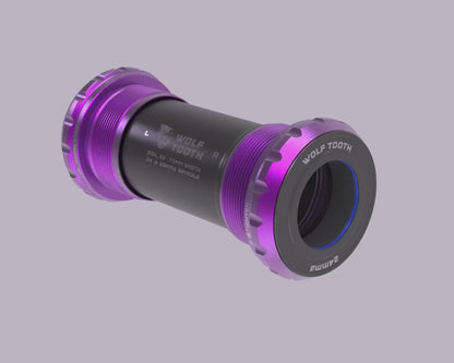 Boitier de Pédalier WOLFTOOTH BSA 30mm Ultraviolet Purple