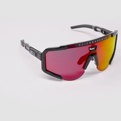 Lunettes SCICON AEROSCOPE Noir Multimirror Rouge