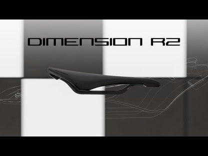 Selle PROLOGO DIMENSION R2 NDR 143mm Rails Tirox Noir