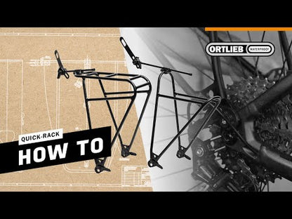 Porte-Bagage ORTLIEB QUICK RACK L Noir