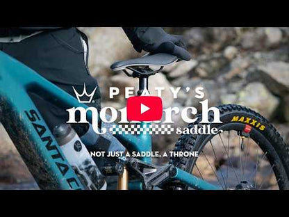 Selle PEATY'S Monarch Rails Cromo Turquoise