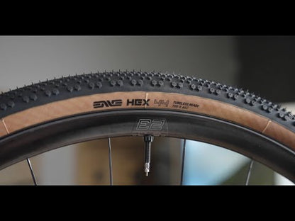 Pneu ENVE HEX CARAPACE 700c Tubeless Ready Beige