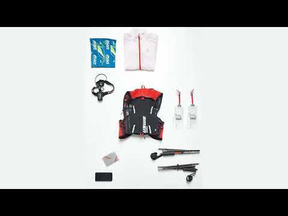 Veste d'Hydratation USWE PACE 8 L Rouge