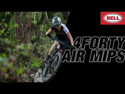 Casque VTT BELL 4FORTY AIR MIPS Blanc/Noir Mat