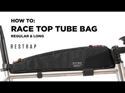 Sacoche de Cadre RESTRAP RACE TOP TUBE BAG LONG 2 L Noir