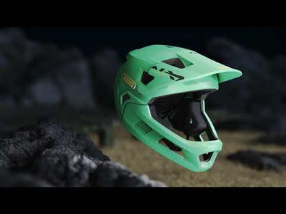 Casque VTT ABUS YOUDROP FF Junior Midnight Bleu