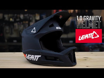 Casque VTT LEATT MTB GRAVITY 1.0 Noir