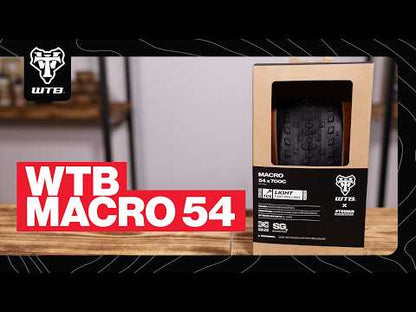 Pneu WTB MACRO 54 700x54c Dual DNA SG2 Tubeless Ready Tan