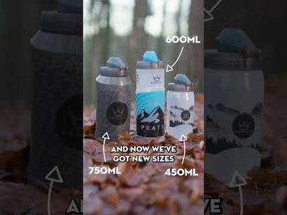 Kit Bidon et Porte-Bidon PEATY'S X FIDLOCK Sunrise (600ml) Transparent