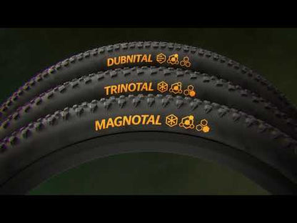 Pneu CONTINENTAL TRINOTAL Trail Rapid 29x2.40 Tubeless Ready Souple Marron