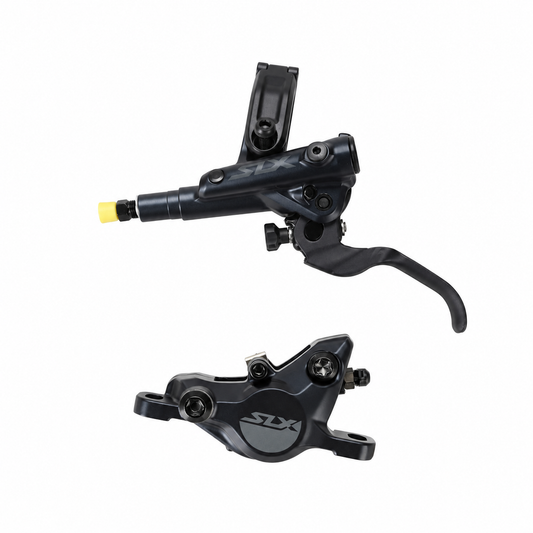 Frein SHIMANO SLX M7100 J-Kit — levier et étrier sur fond blanc