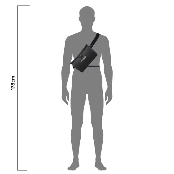 ORTLIEB VELO SLING FLEX styrtaske 2,5 L sort