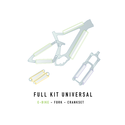 Protection de Cadre MONKEY'S SAUCE FULL UNIVERSAL E-Bike Matt