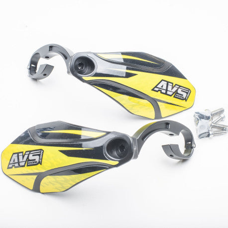 AVS KIT DECO Chránič ruky Alu Tab Black/Yellow