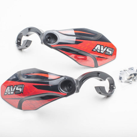AVS KIT DECO Håndskærm Alu Tab Sort/Rød