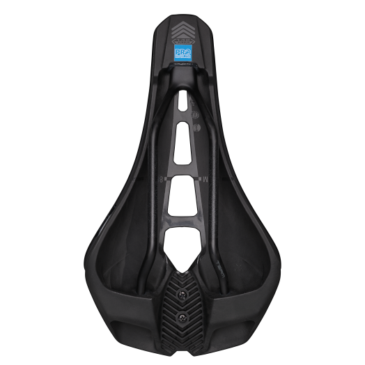 Selle PRO STEALTH TEAM CURVED 142mm Rails Carbone Noir